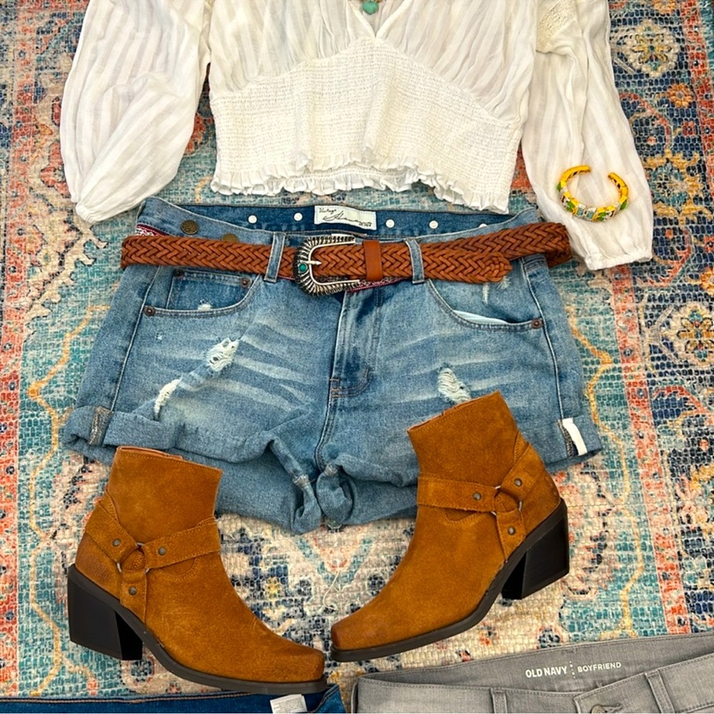 Huge bundle of jean shorts (Lucky, Express, etc)